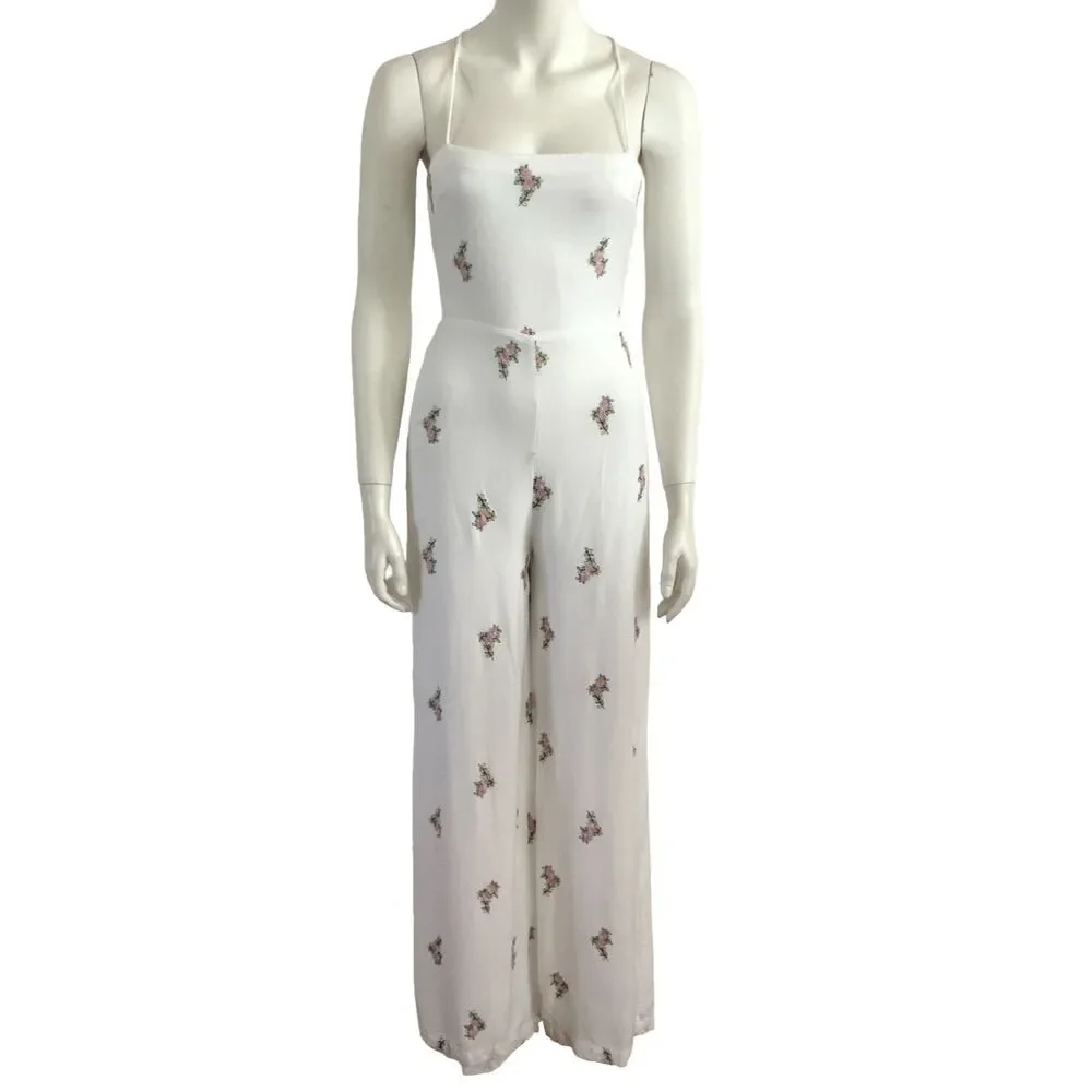House of Harlow 1960 white jumpsuit